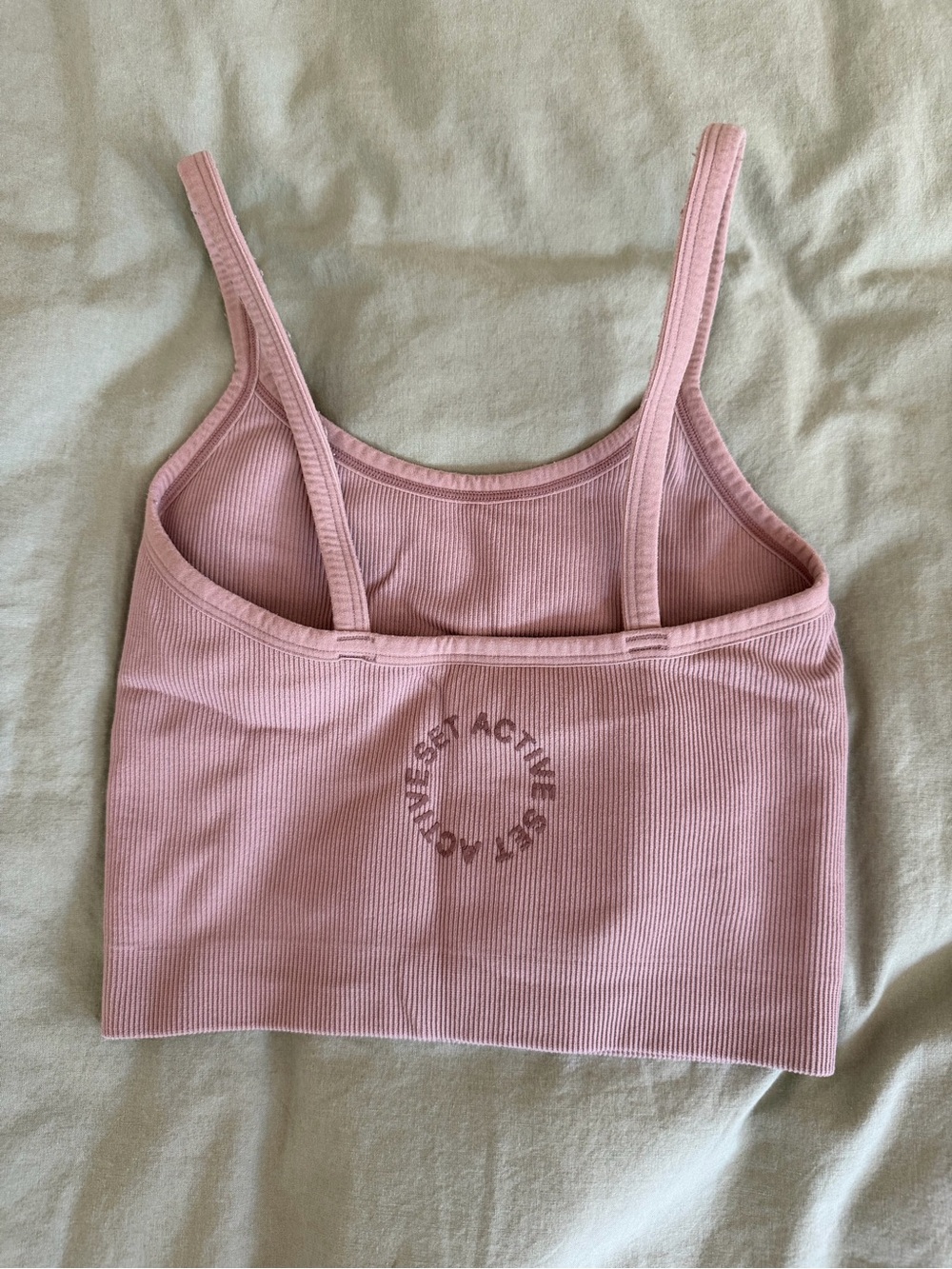 SET Active Ribbed Matching Set — Pink - Picture 3 of 4